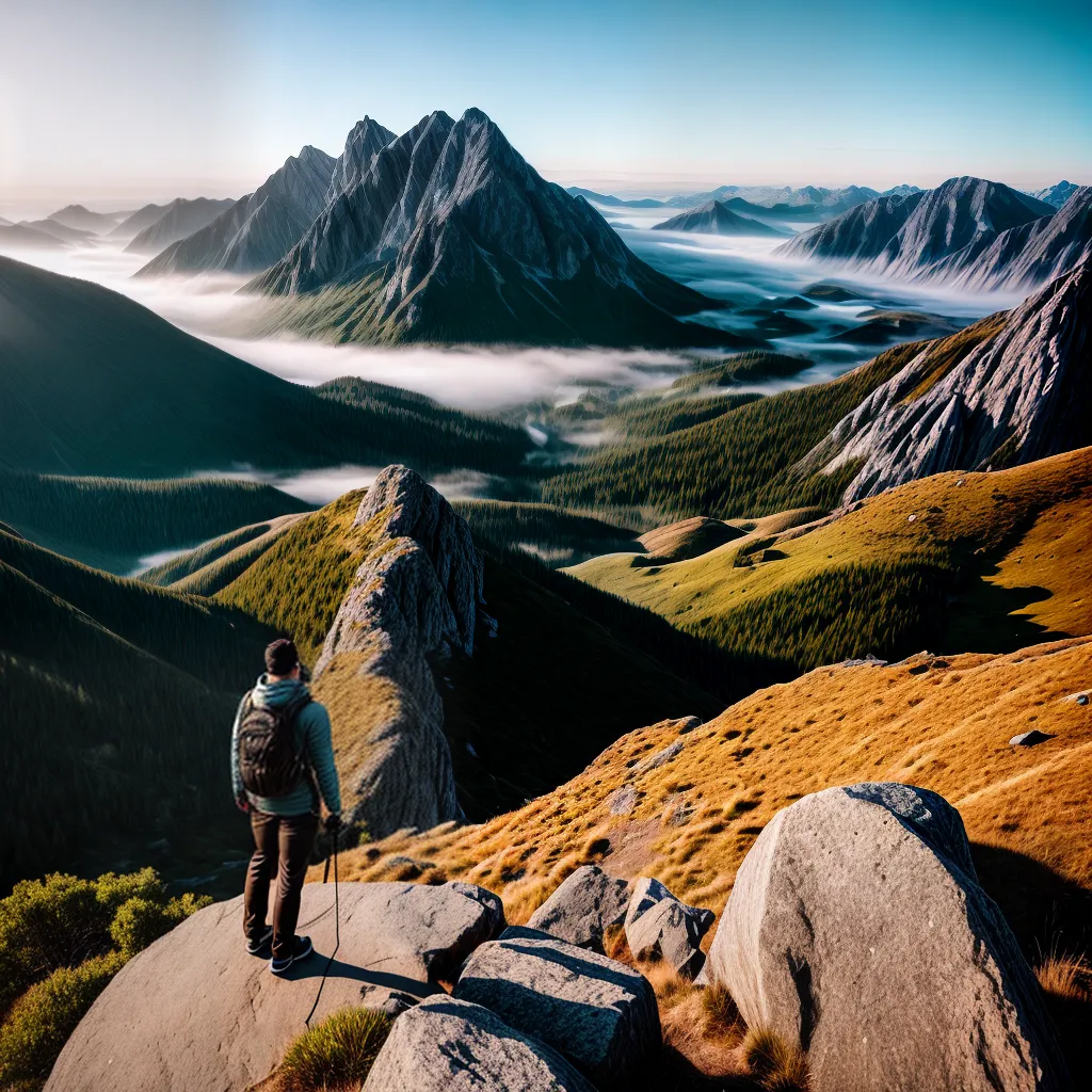A jornada do autoconhecimento e crescimento espiritual 7 Fotos caminho autoconhecimento montanha vista