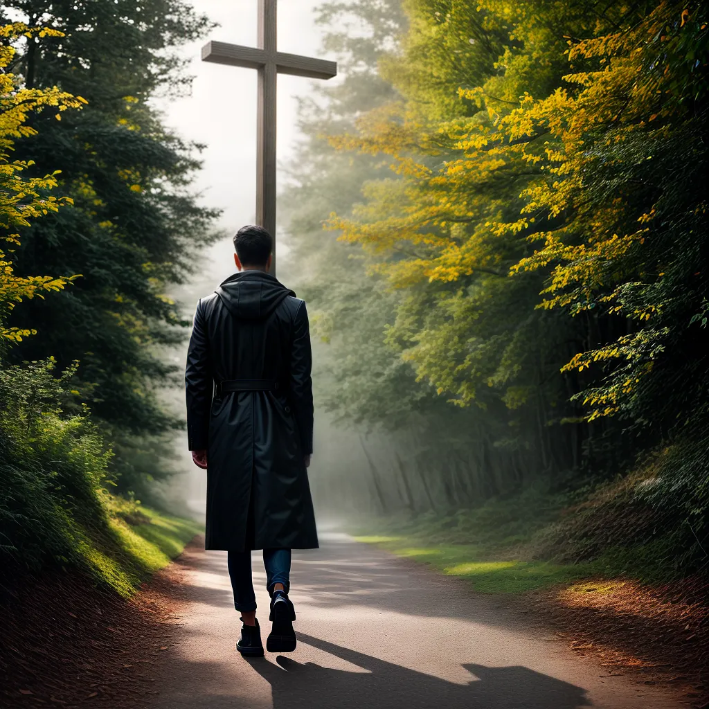 O Primeiro Passo para uma Vida Abundante em Cristo. 6 Fotos caminho cruz vida abundante 1