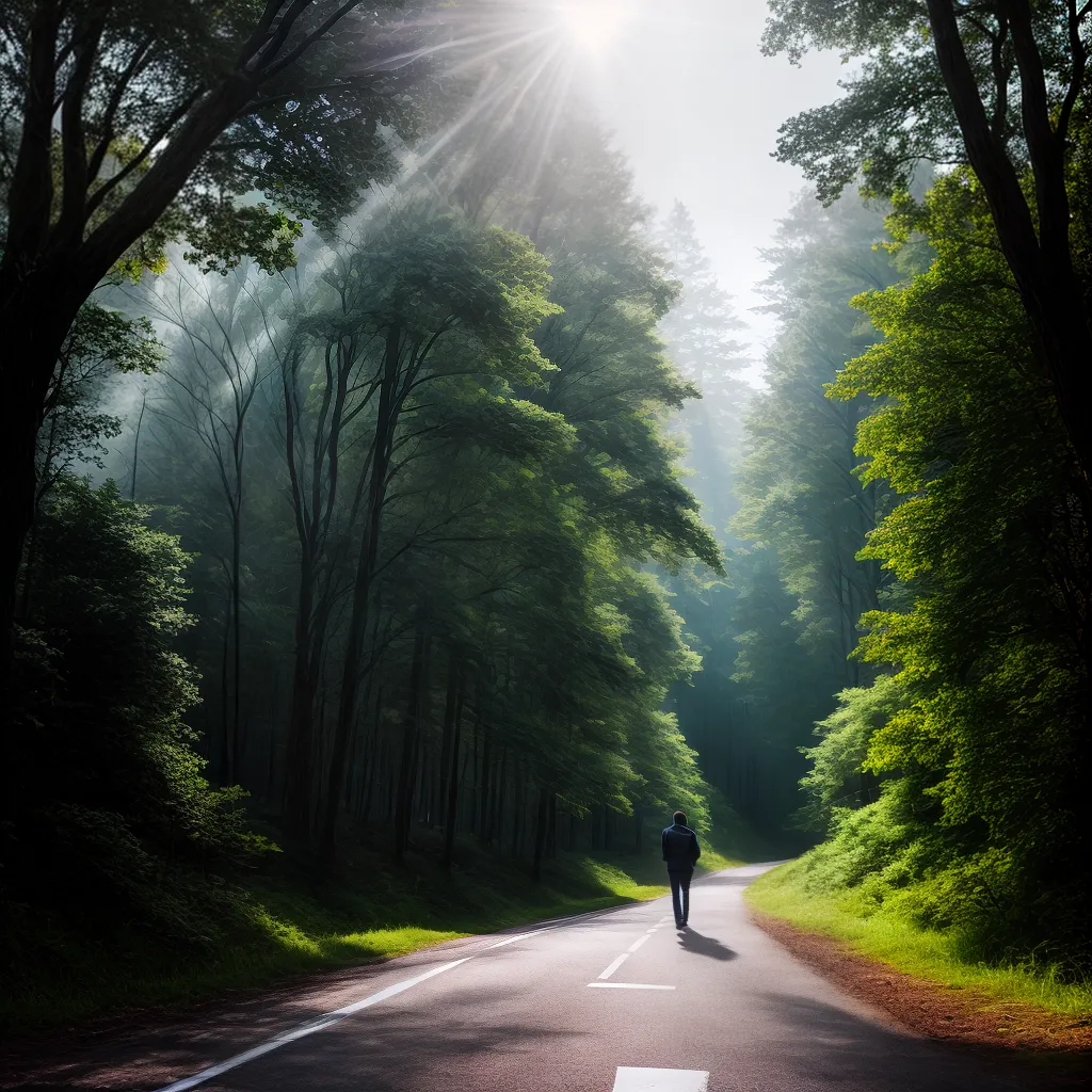 Fotos caminho escolha luz oracao