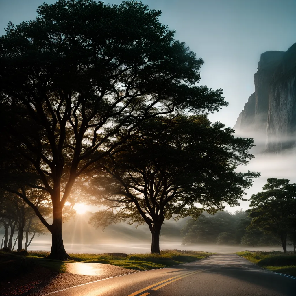 Como lidar com a bifurcação em sua caminhada de fé. 8 Fotos caminho escolha sol sombra fe
