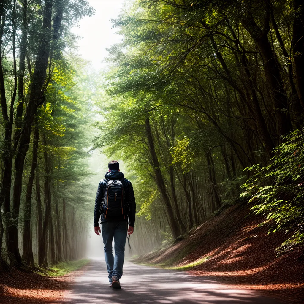 Fotos caminho luz peregrino transformacao