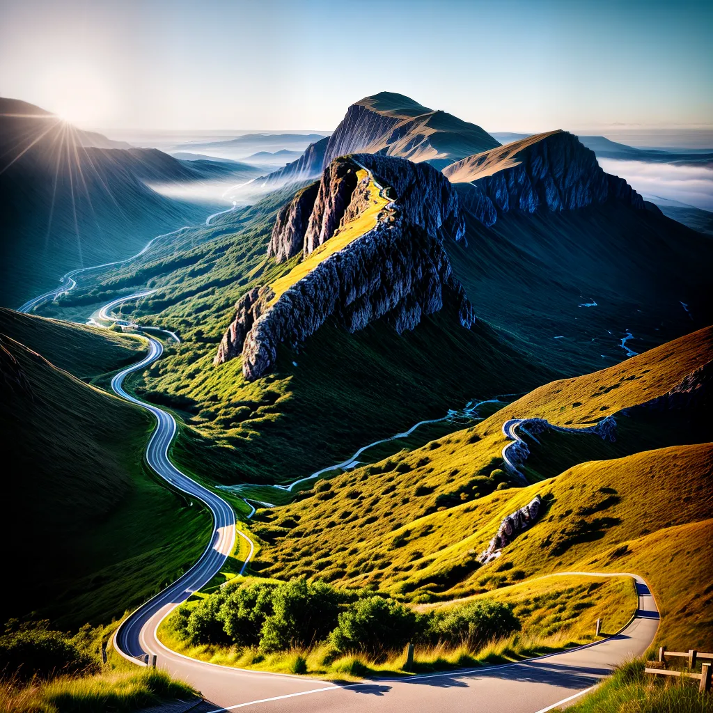 Como a Fé pode nos conduzir à Salvação Eterna 8 Fotos caminho montanha luz esperanca fe