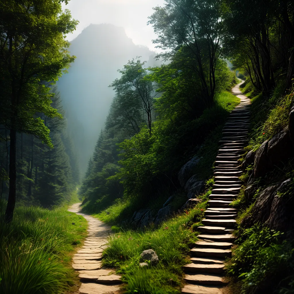 Fotos caminho montanha luz jesus confianca