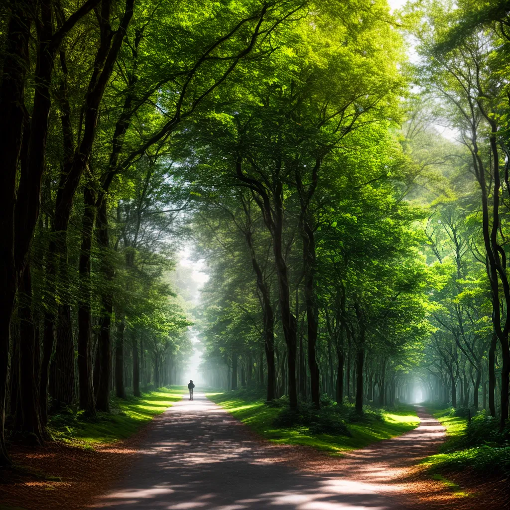 A obediência como um caminho para a felicidade e sucesso na vida cristã 6 Fotos caminho obediencia natureza luz