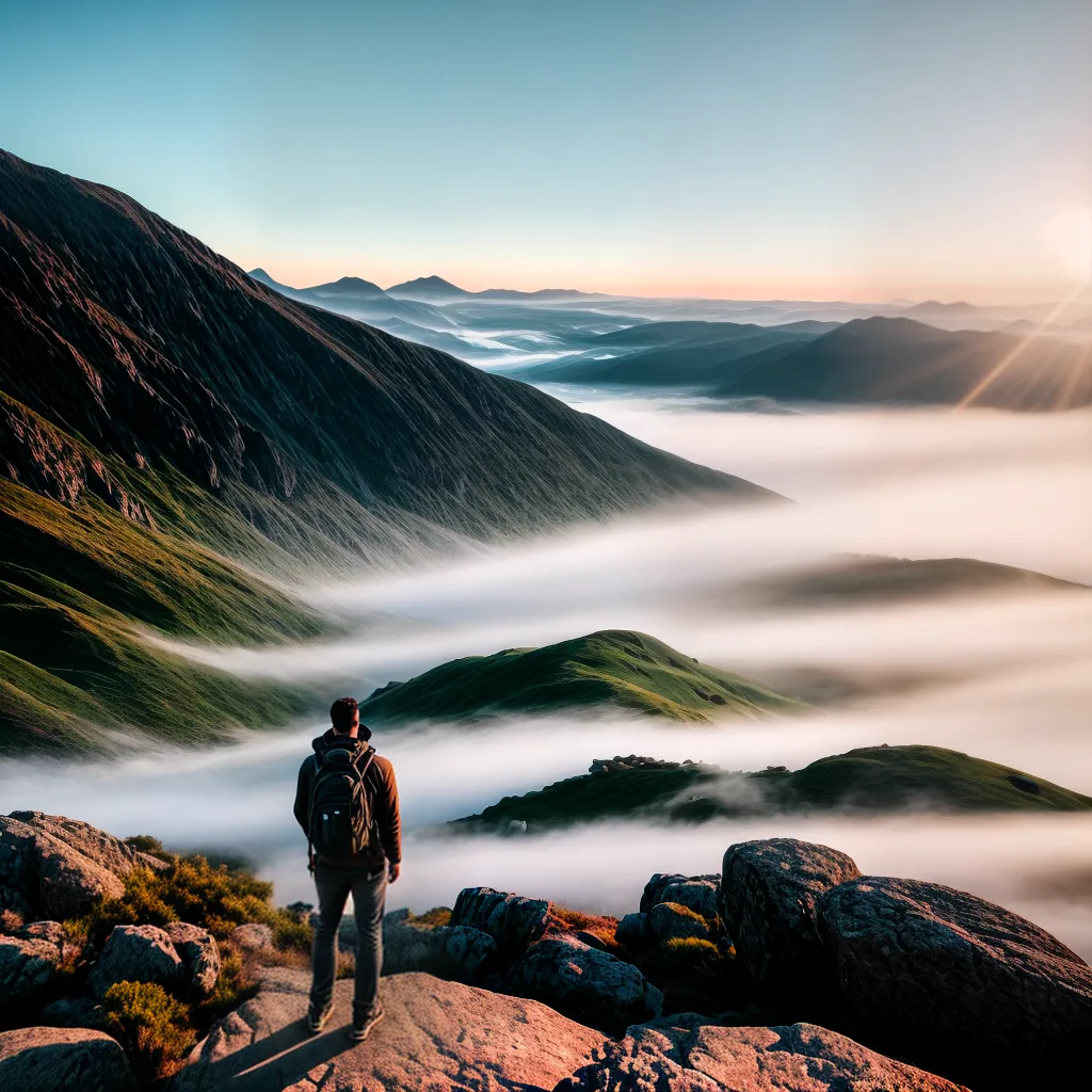 Fotos caminho rochoso sol nuvens fe em deus