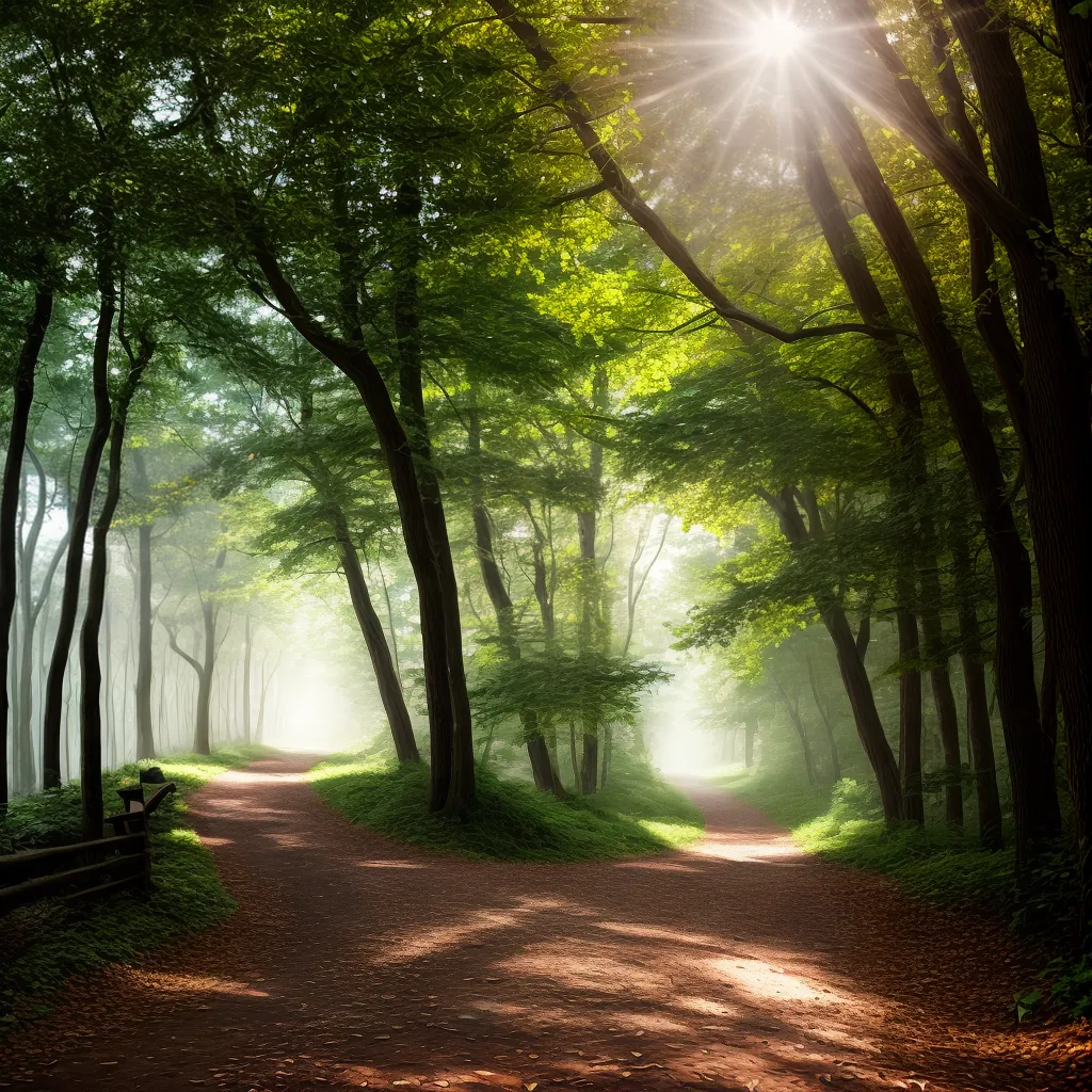 Como Desenvolver a Sabedoria na Caminhada Espiritual 6 Fotos caminho sabedoria espiritual floresta