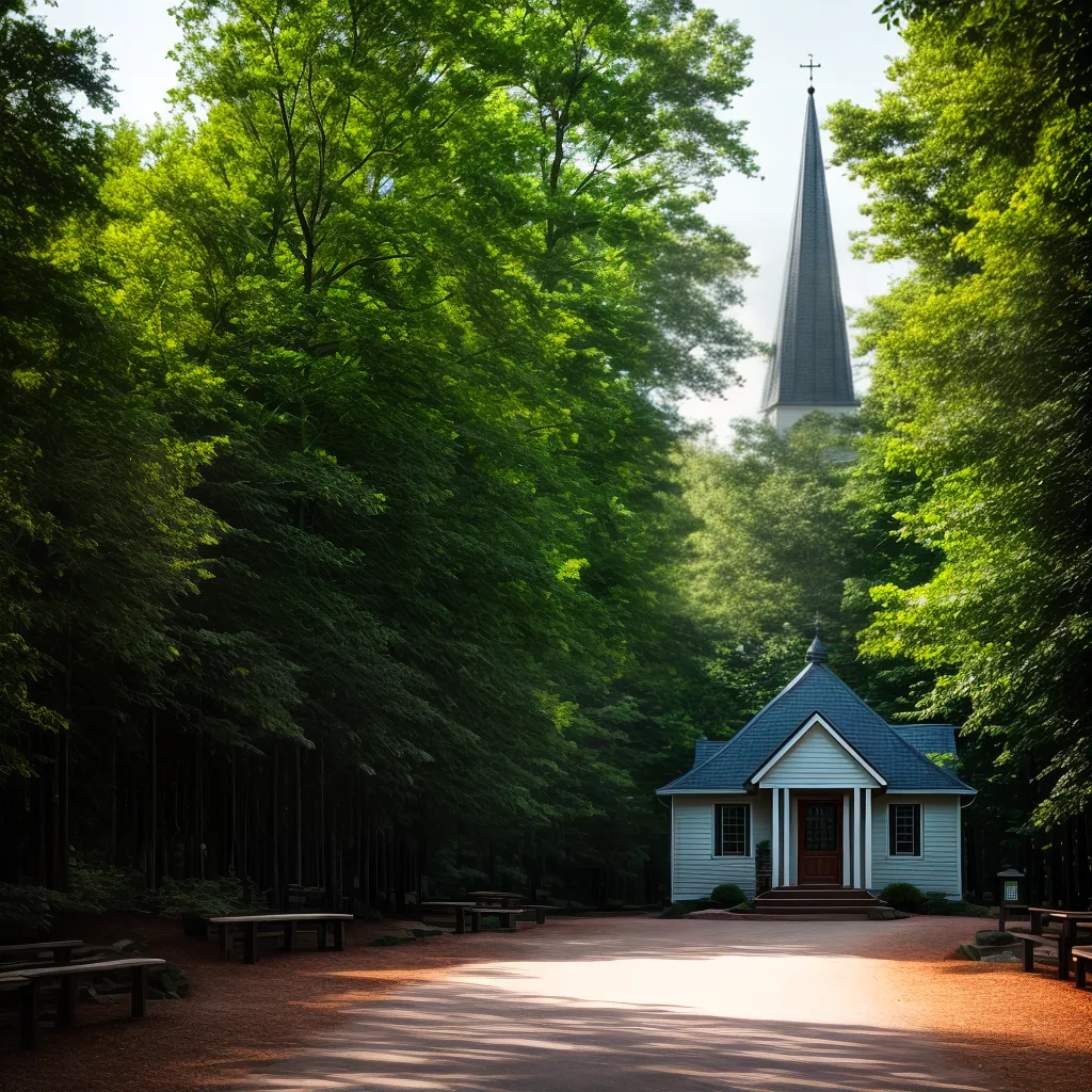 Por que a Reserva Espiritual é importante para o Cristão 6 Fotos capela floresta espiritualidade