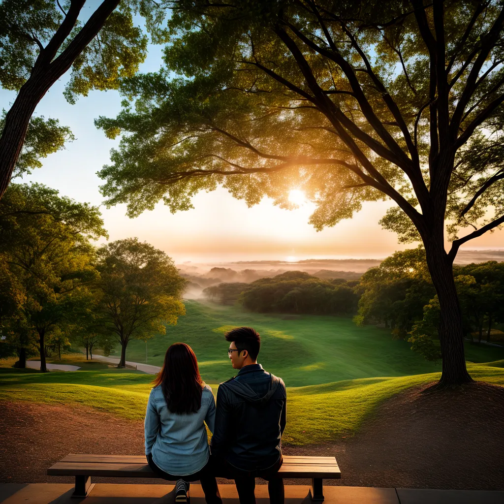 Por que a fidelidade é essencial para o amor verdadeiro. 6 Fotos casal amor parque por do sol