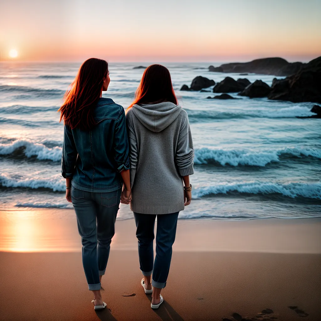 Fotos casal amor praia por do sol