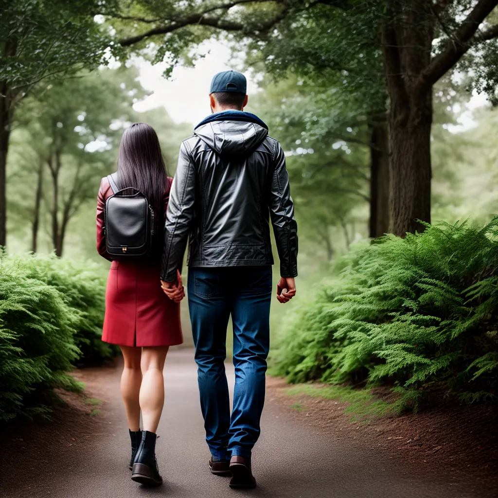 Fotos casal andando biblia maos