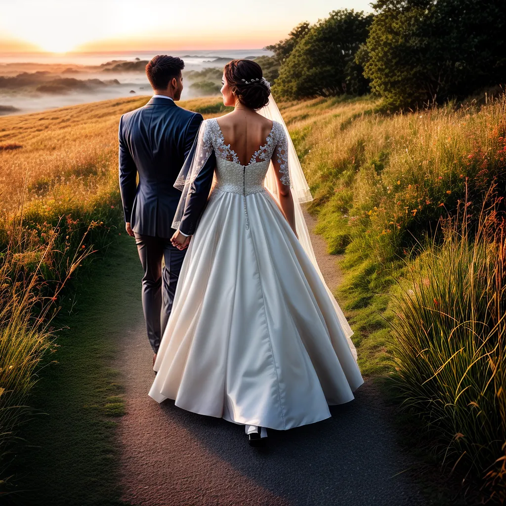 O que a Bíblia diz sobre o companheirismo no casamento 8 Fotos casal caminhada por do sol 1