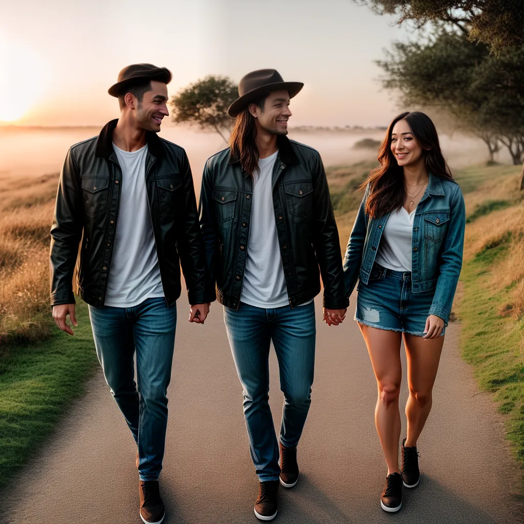 Cumplicidade e confiança: pilares para uma união bem-sucedida. 9 Fotos casal caminhada por do sol