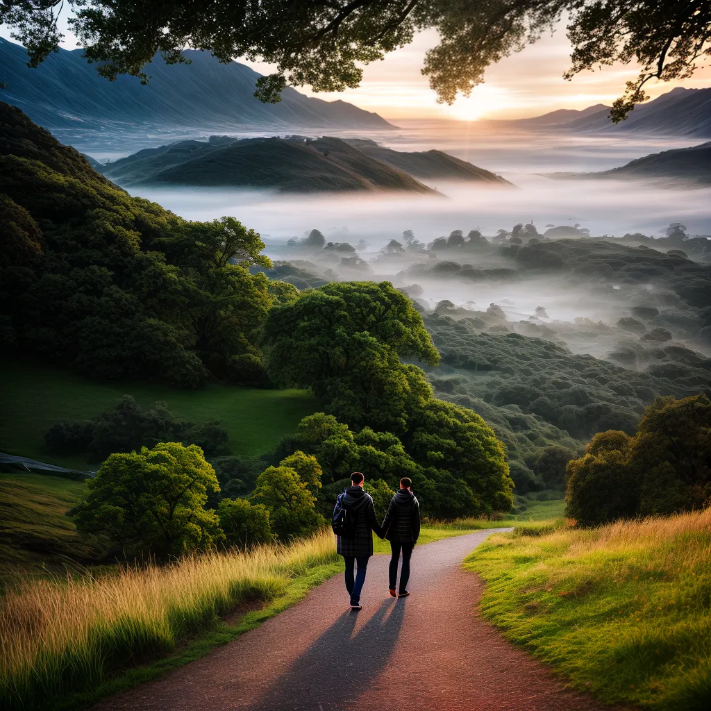 Fidelidade: a chave para um relacionamento duradouro com Deus 8 Fotos casal caminhando por do sol fe em deus