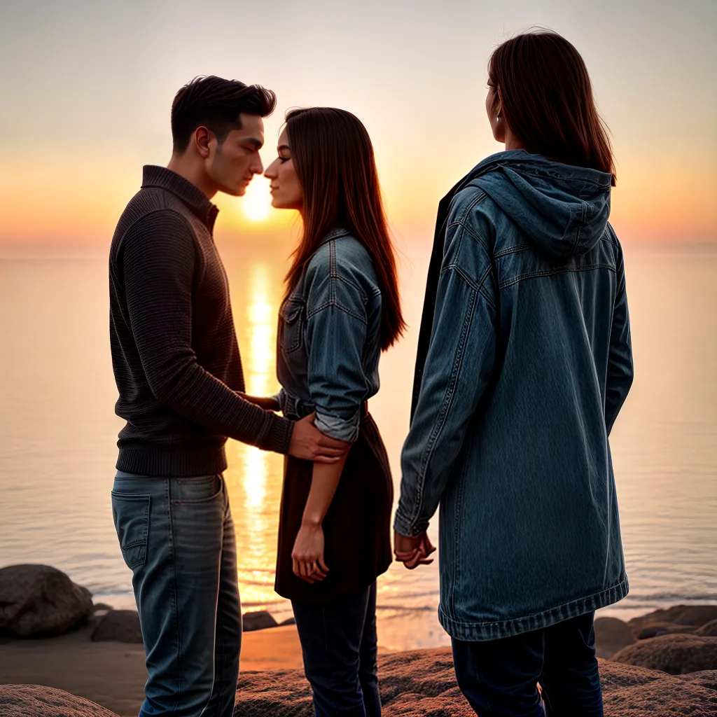 Fotos casal ceu por do sol noivado