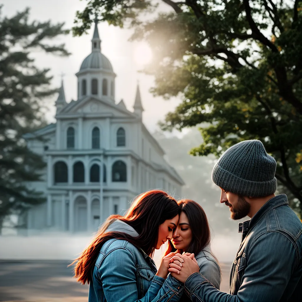 Como manter o Respeito em um Casamento Cristão 8 Fotos casal fe cruz fundo