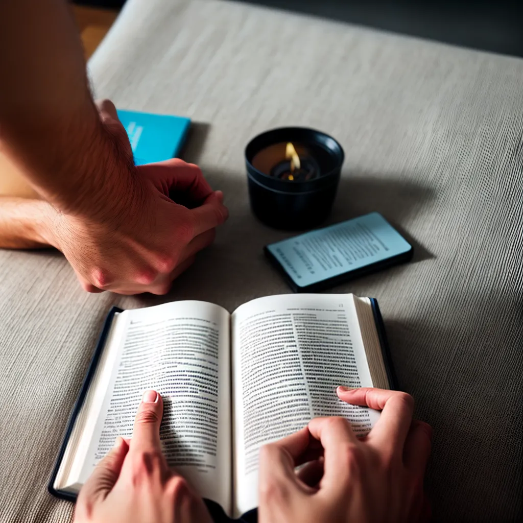 Fotos casal leitura biblia respeito amor