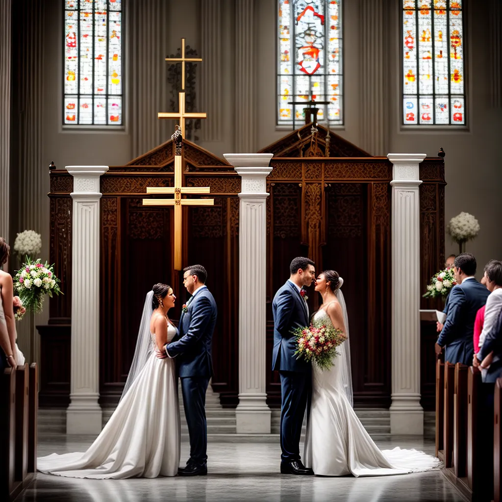 Título do Blog: O que a Bíblia diz sobre o casamento e a união nupcial 7 Fotos casal maos aliancas igreja amor