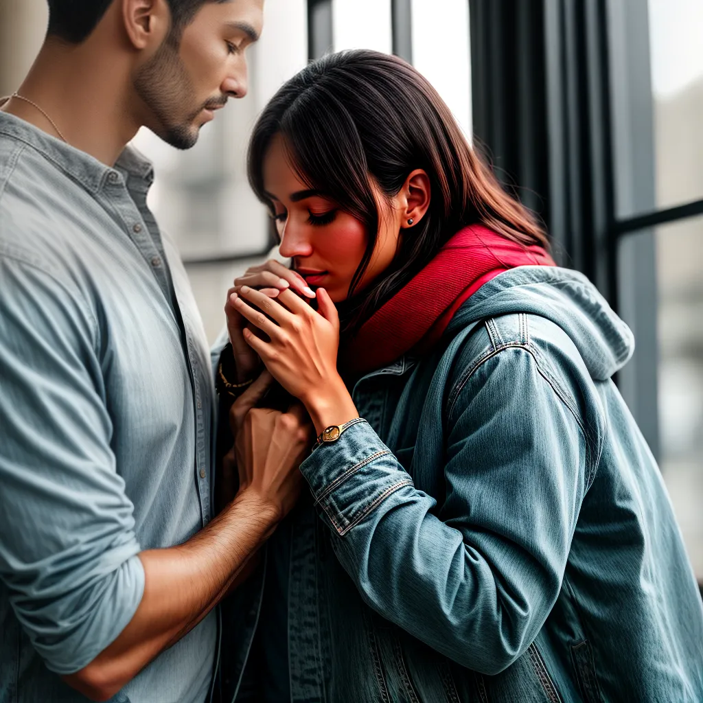 Como demonstrar afeto no casamento cristão. 7 Fotos casal orando biblia intimidade