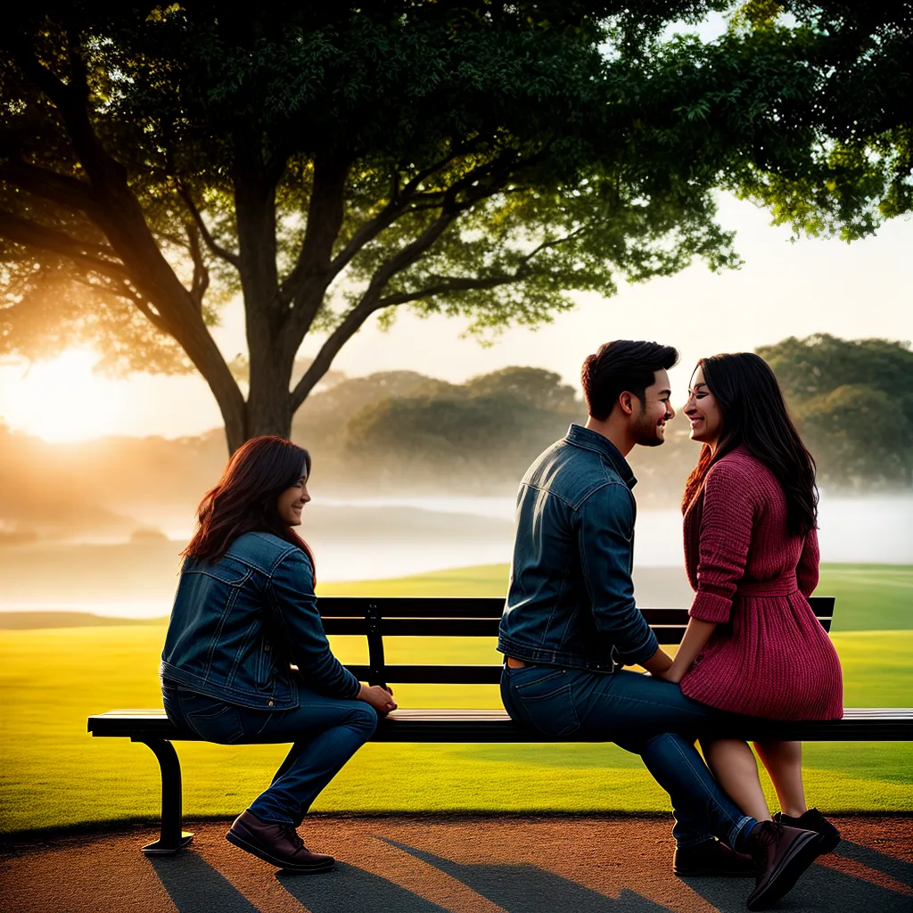 HONRA: como cultivar esse valor em um relacionamento a dois 6 Fotos casal parque por do sol amor 1