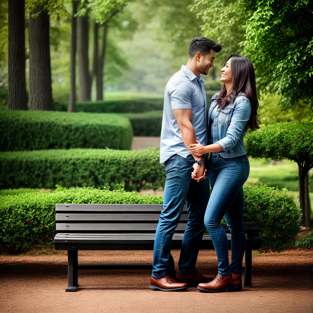 Título 4: Por que a comunicação é essencial para um relacionamento saudável 7 Fotos casal parque sorriso maos verde