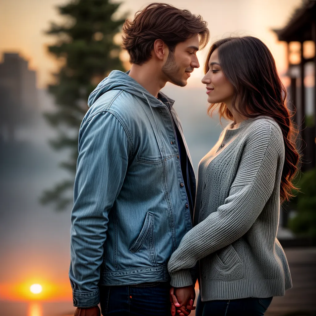 Como construir um casamento baseado em Deus e amor verdadeiro. 8 Fotos casal por do sol amor fe