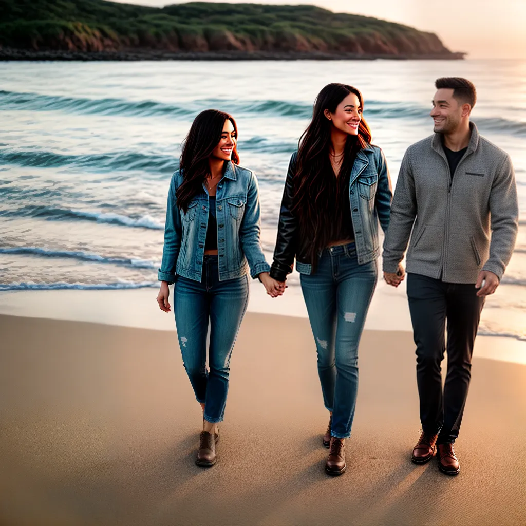 Fotos casal romantico praia por do sol