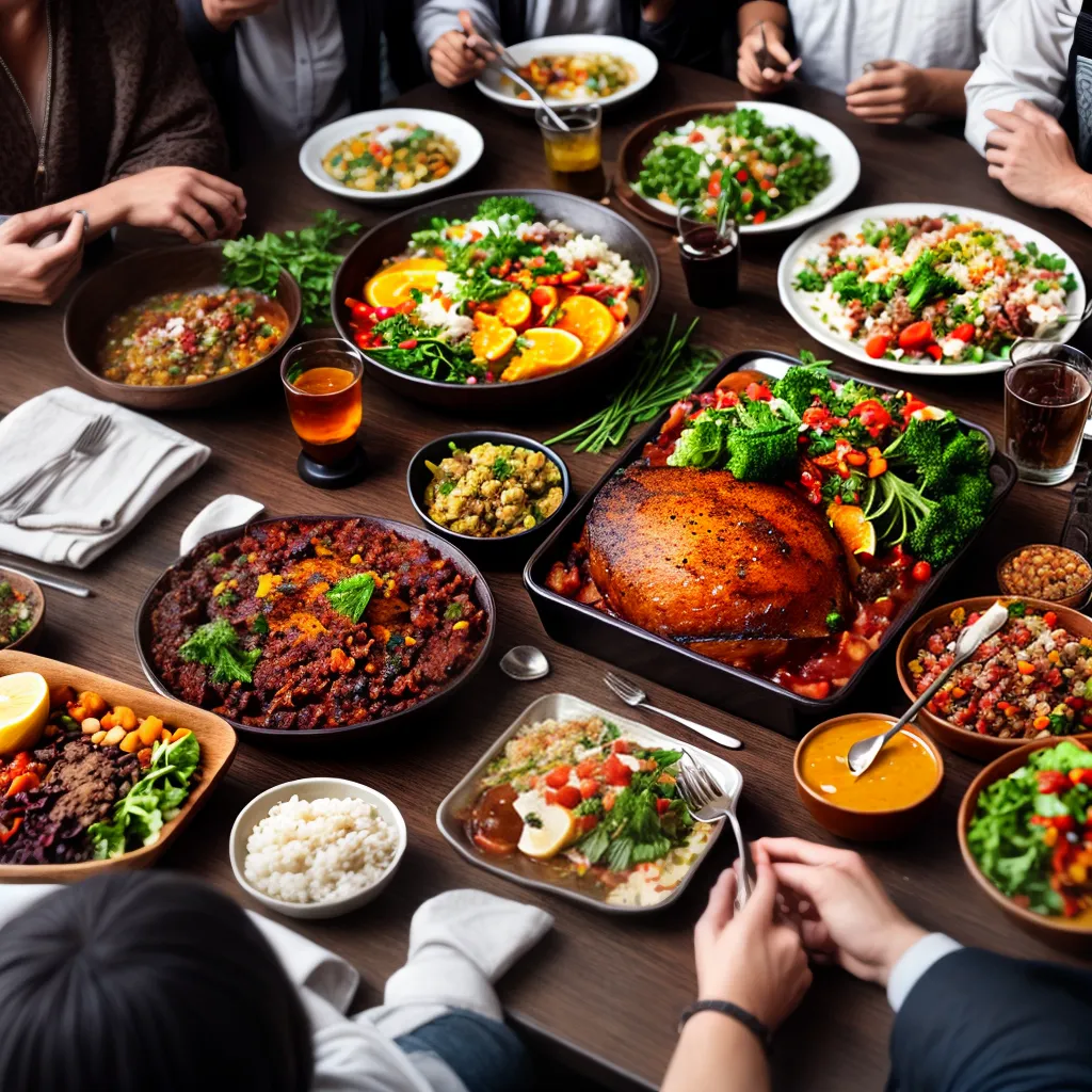 Fotos ceia agradecimento comunidade cultura