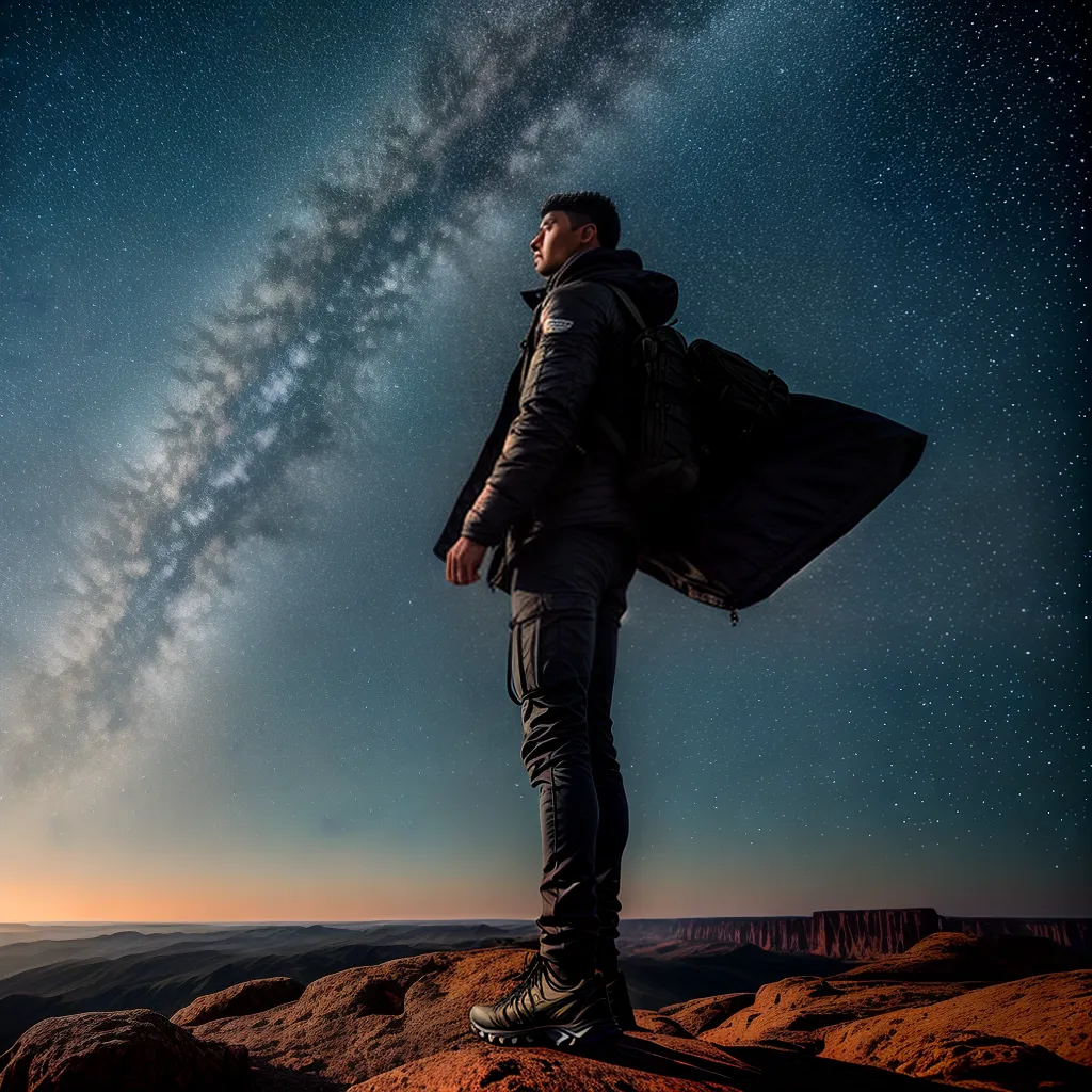 Descubra a Infinitude do Amor de Deus pela Humanidade 9 Fotos ceu estrelado silhueta pessoa amor