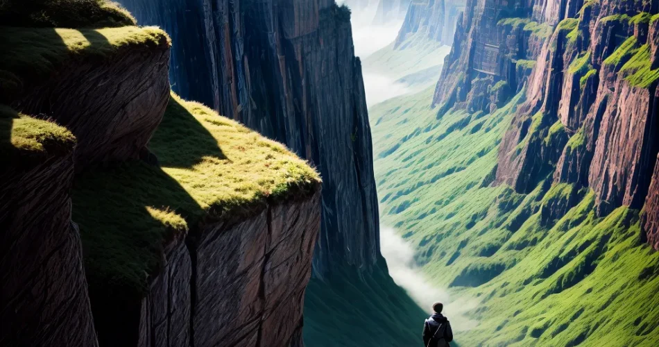 Fotos chamado divino paisagem cliff