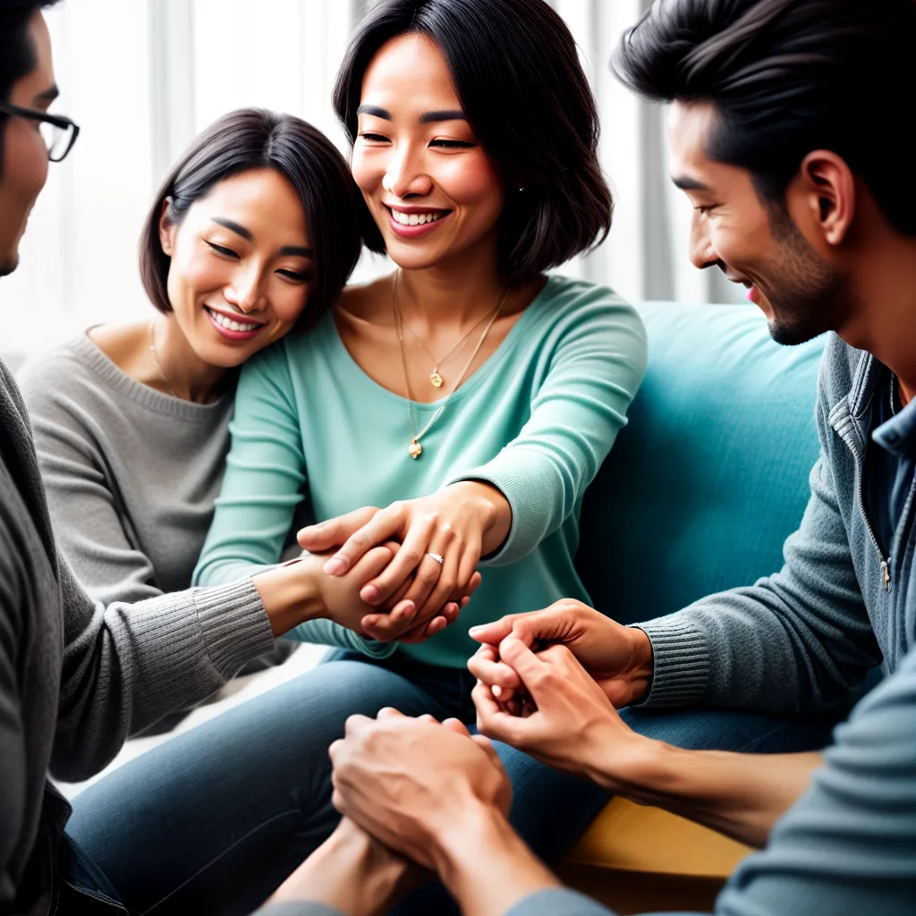 Fotos circulo maos unidas igreja