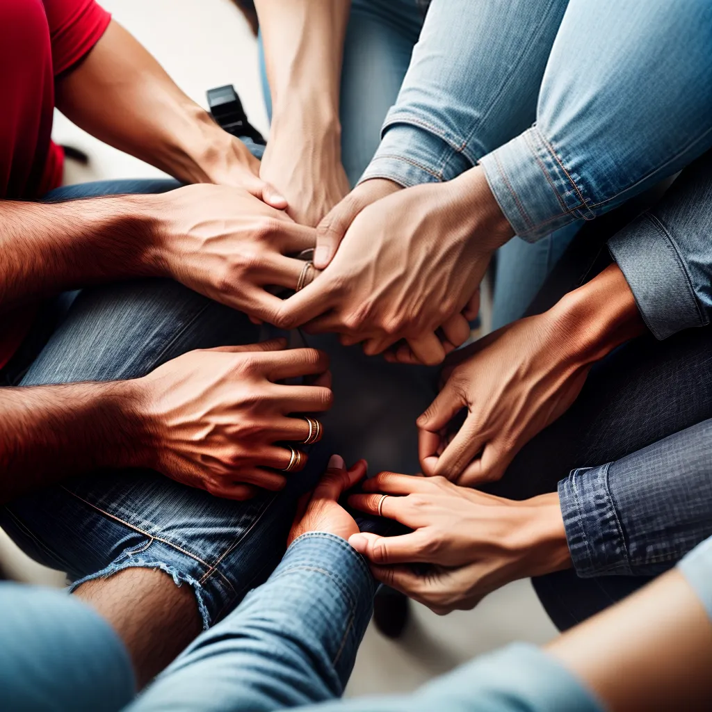 Por que é importante se envolver em uma comunidade cristã 6 Fotos circulo uniao sorrisos biblia fe