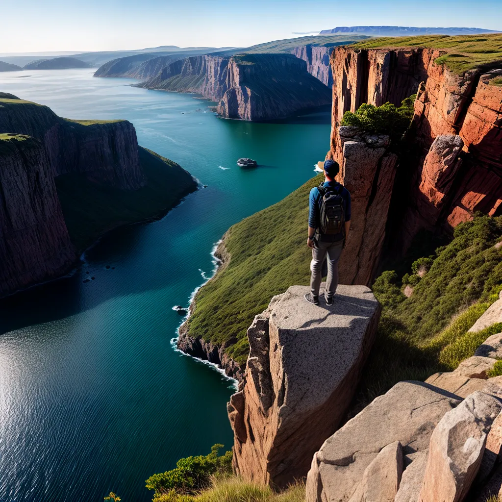 Fotos cliff paisagem liberdade rendicao