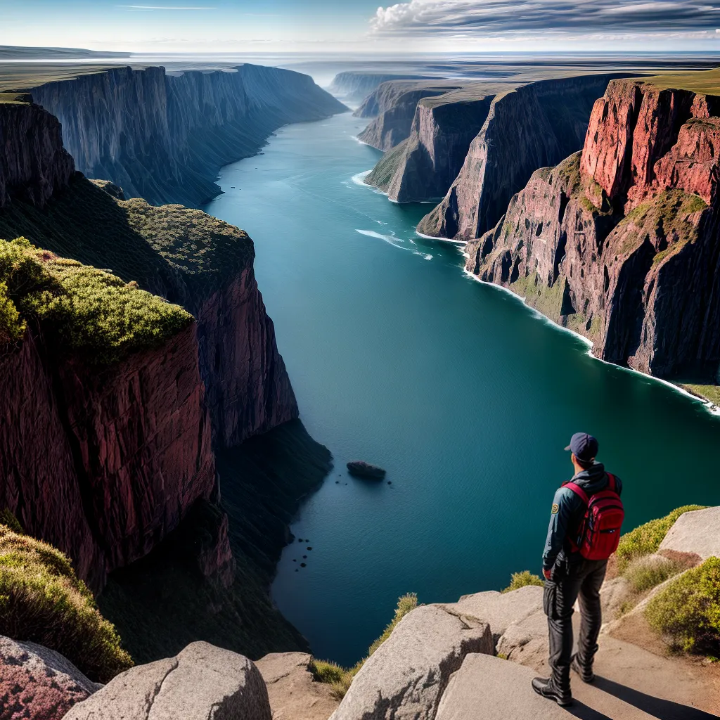 Fotos cliff paisagem luz redencao awe