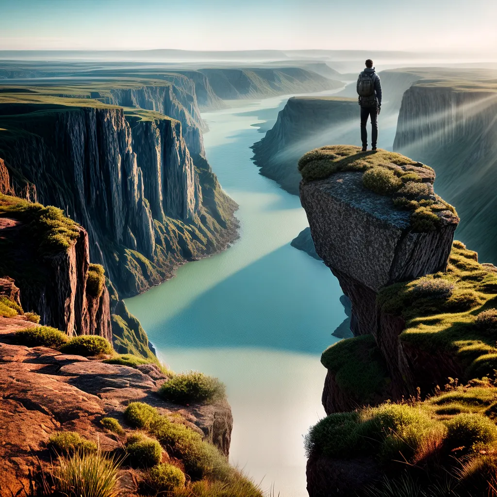 Fotos cliff paisagem sol esperanca 1