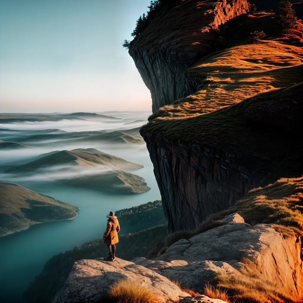 Como ter uma Entrega Total em sua vida Espiritual 6 Fotos cliff sol nascente espiritualidade