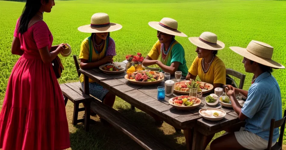 Fotos comida campo fazendeiros tradicao
