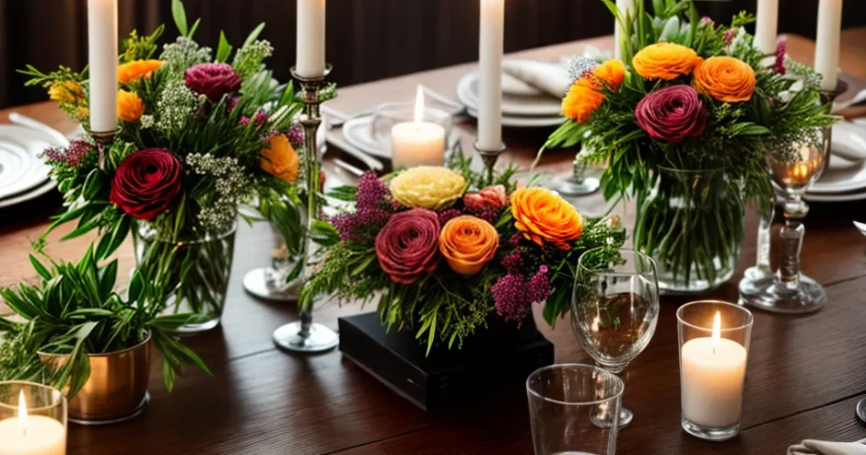 Fotos comunhao mesa flores velas igreja