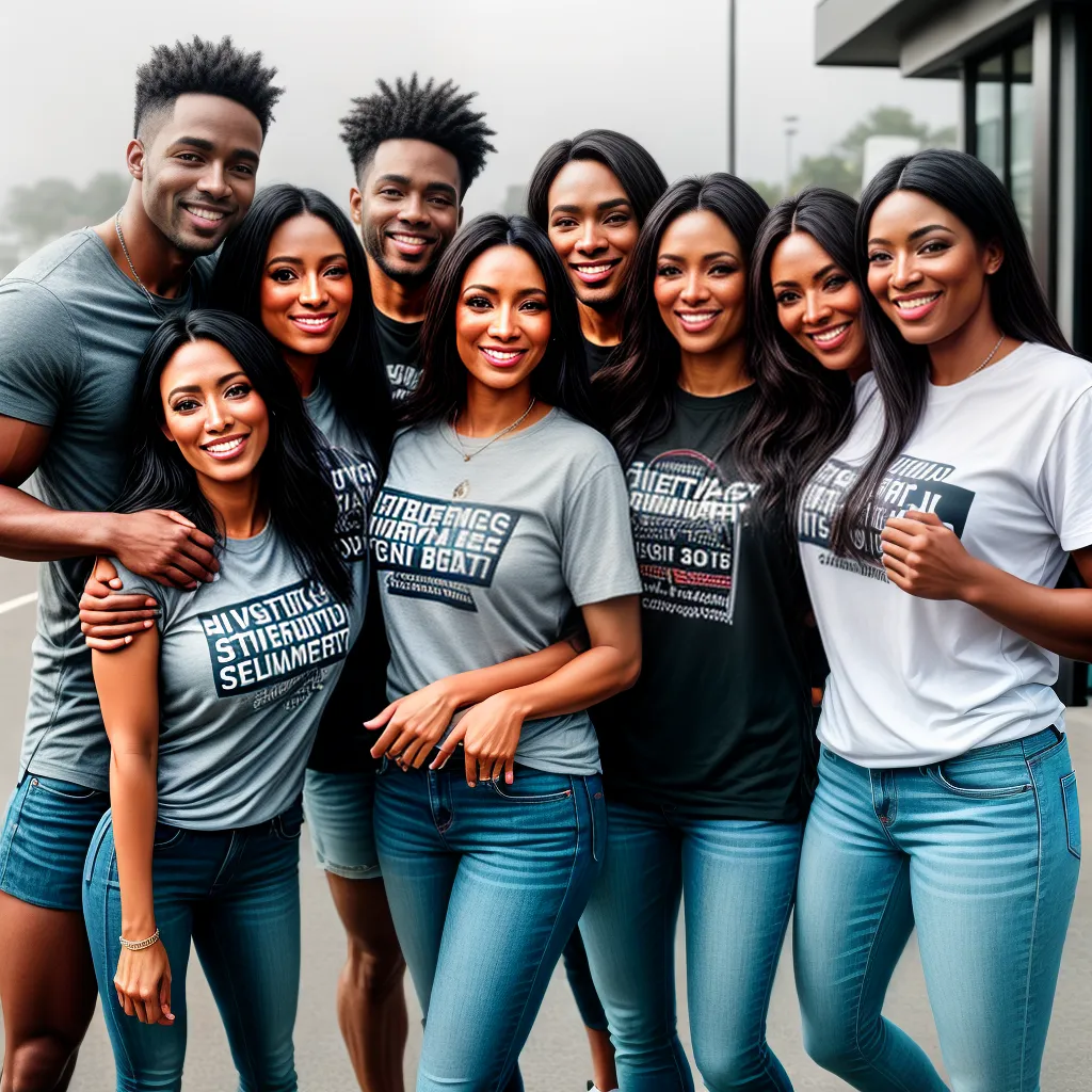 Genuinidade e Garantia de Pertencimento: A Chave para uma Comunidade Forte. 8 Fotos comunidade sorrisos camisetas juntos