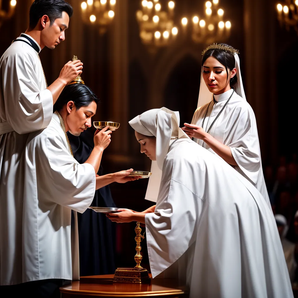 Cristianismo Sagrado: O que significa ser Crismado na Igreja 6 Fotos confirmacao bispo uncao espirito santo 1