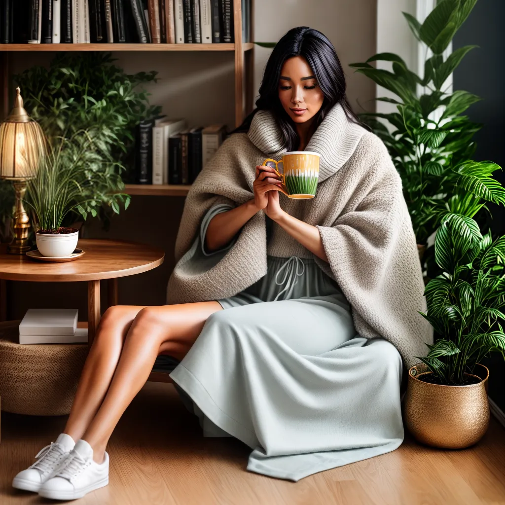 Como encontrar conforto em momentos difíceis de angústia. 7 Fotos conforto plantas livros cha