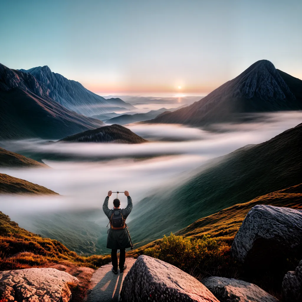 Fotos conquista espiritual montanha bracos