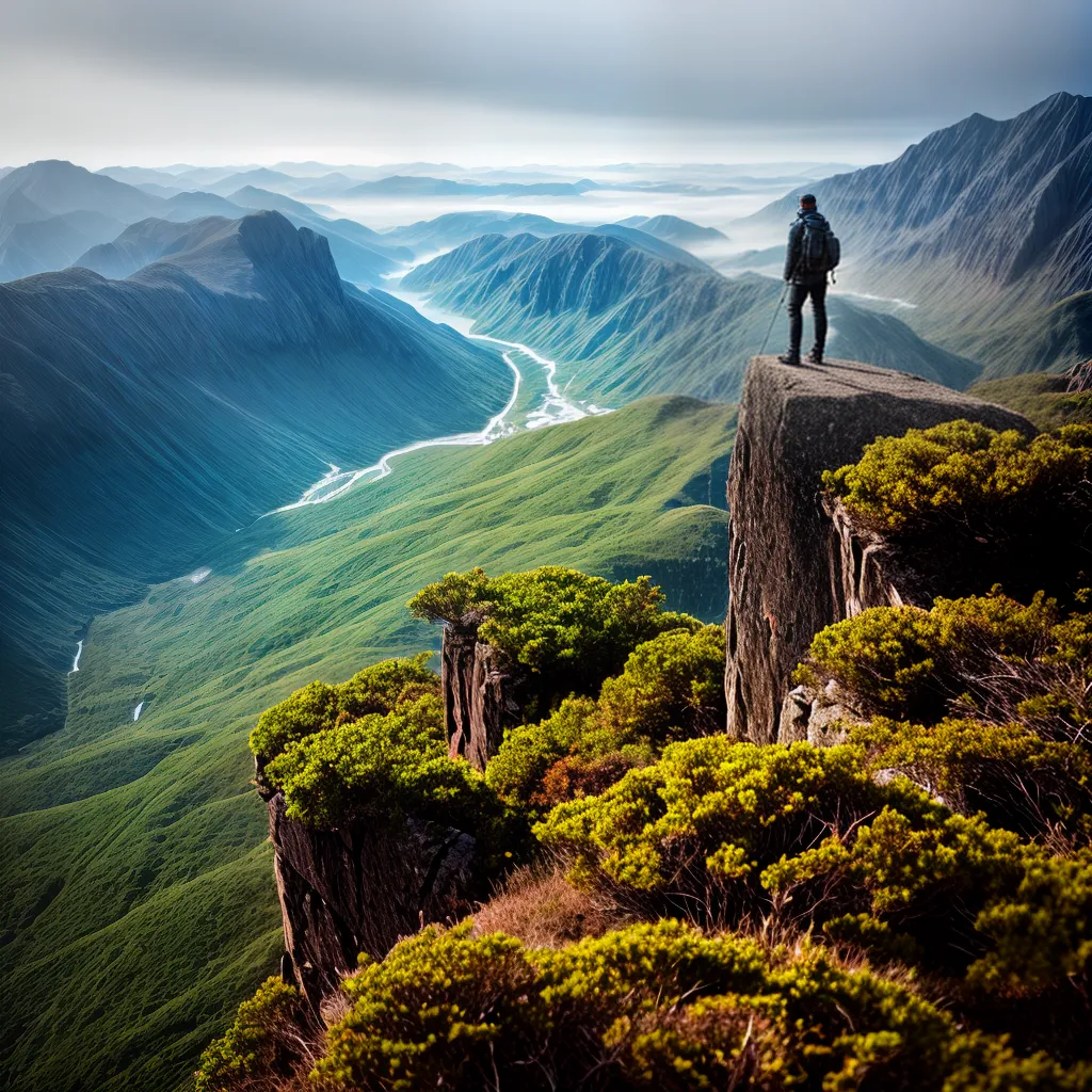 Descobri o Propósito de Deus em Meio às Dificuldades 8 Fotos conquista montanha bracos largos