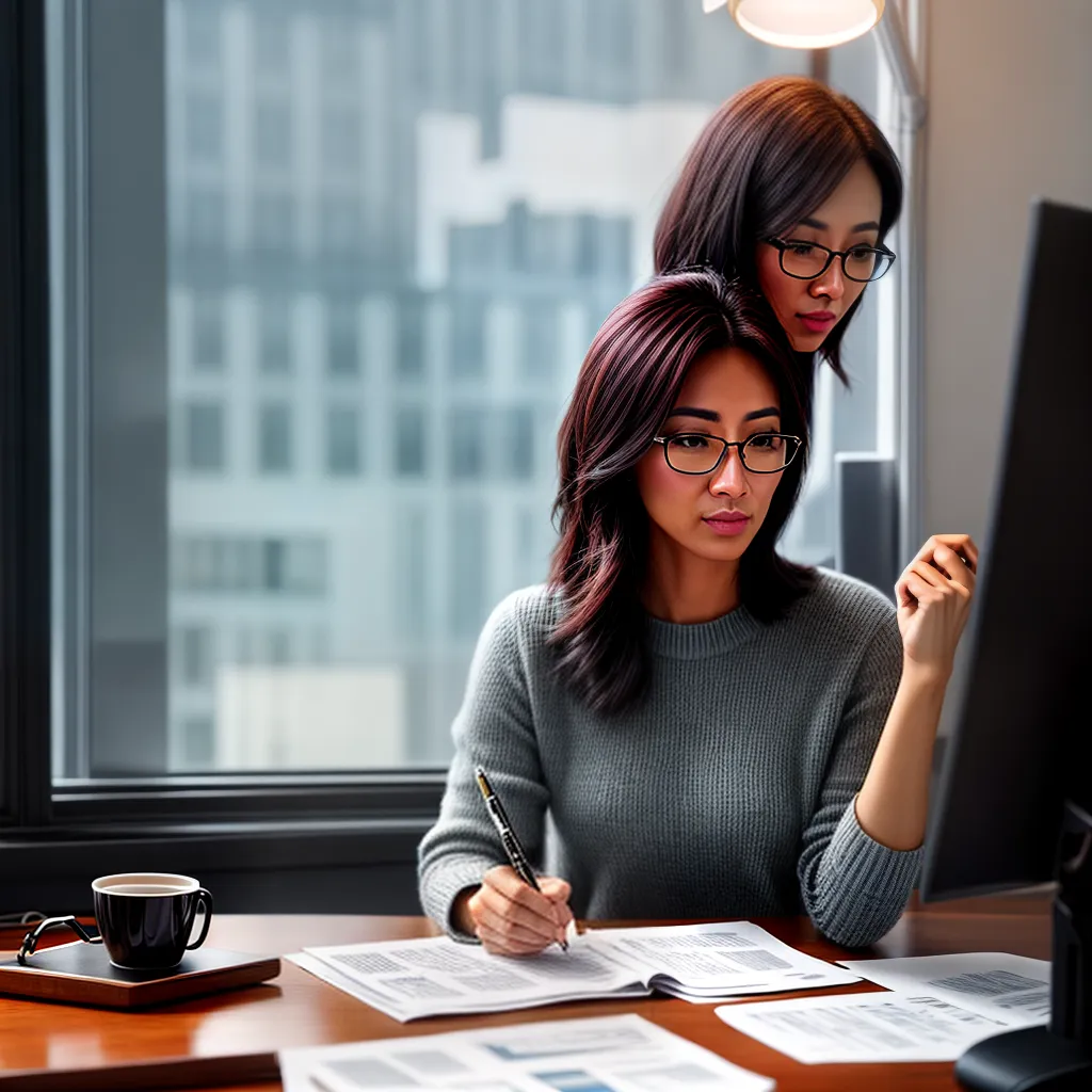 Fotos contas pagamento mulher determinada