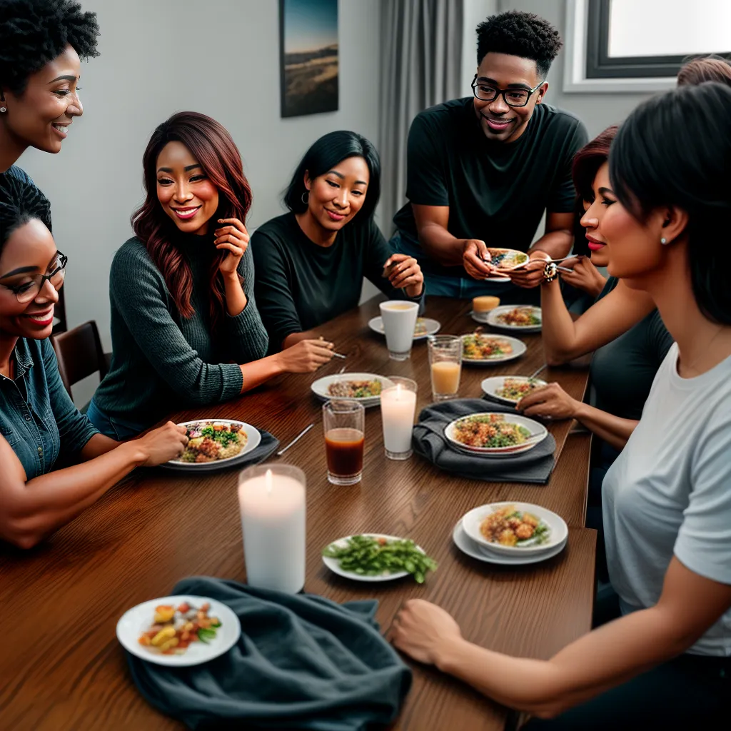 Genuinidade e Garantia de Pertencimento: A Chave para uma Comunidade Forte. 9 Fotos conversa diversidade mesa comunidade