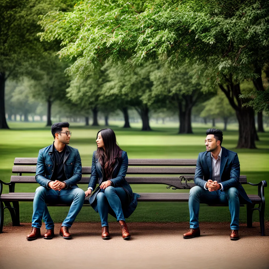 O poder da escuta ativa na união do casal 8 Fotos conversa parque casal natureza