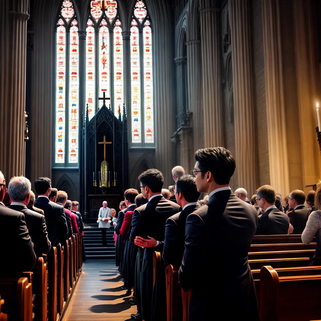 Fotos coral igreja luz sol reverencia
