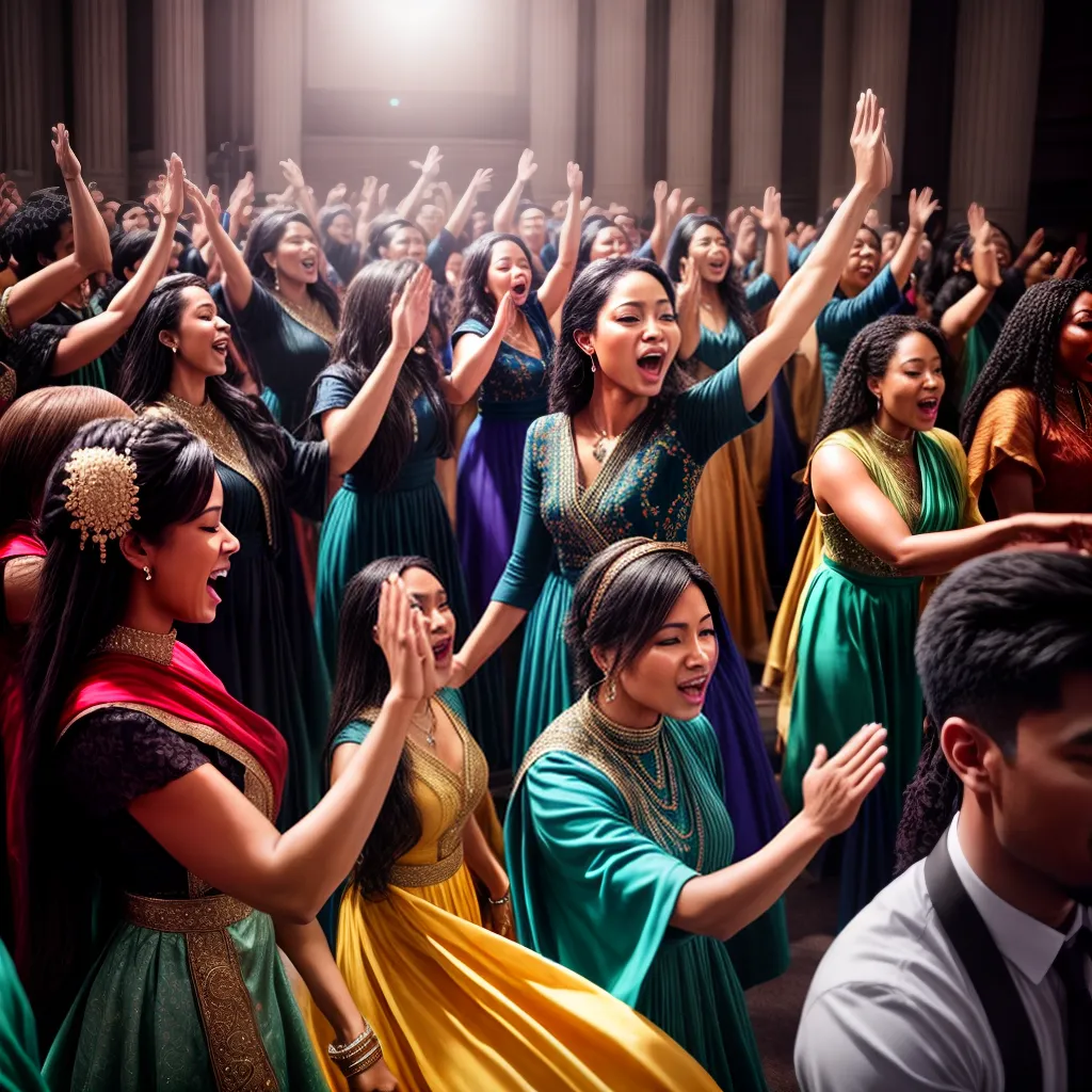 Por que os cânticos são essenciais na adoração cristã 9 Fotos coral louvor uniao espirito comunidade