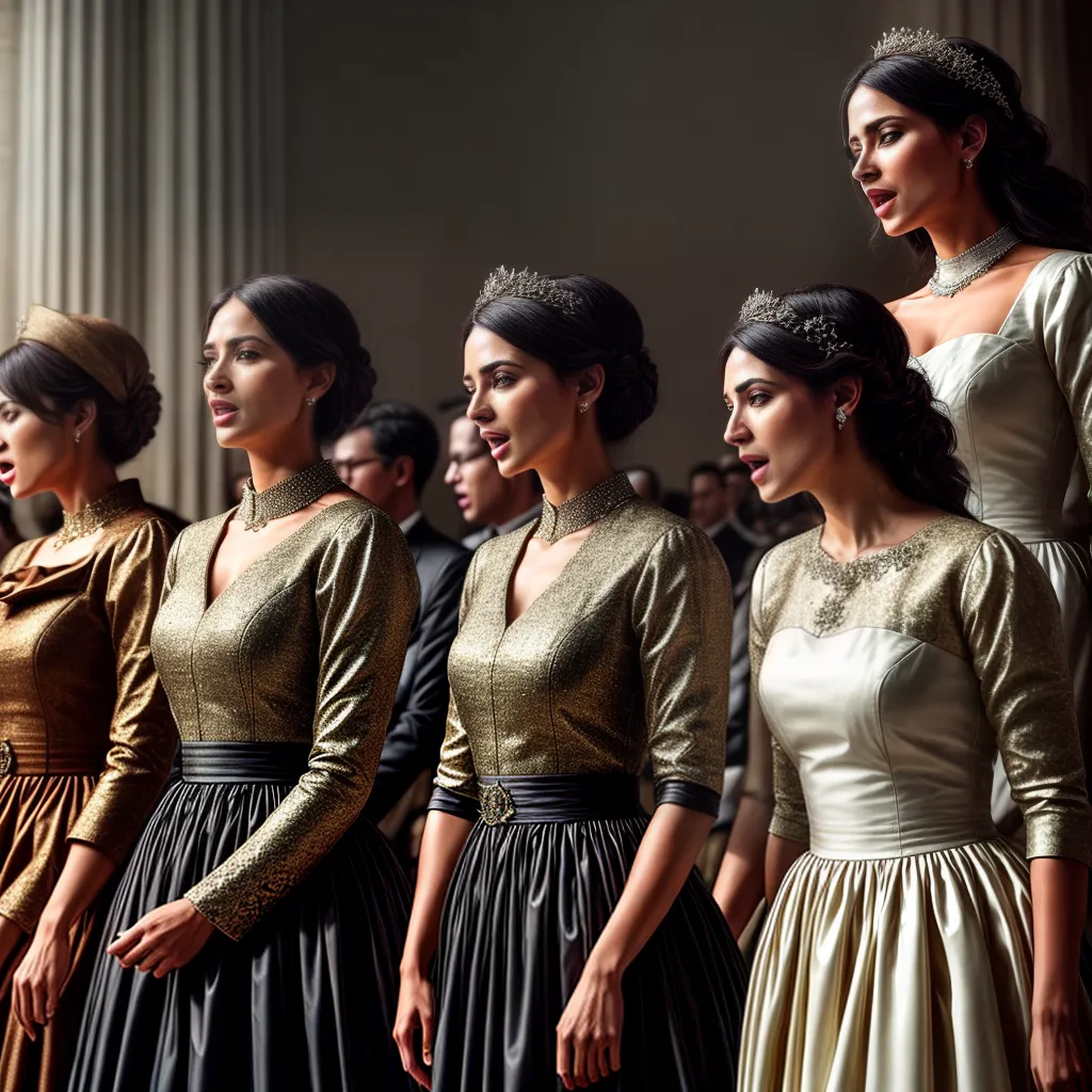 Fotos coral moderno hino relevancia