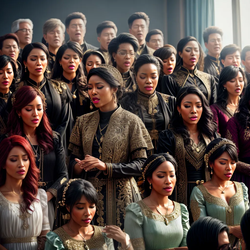 Fotos coral vozes harmonia contraponto adoracao