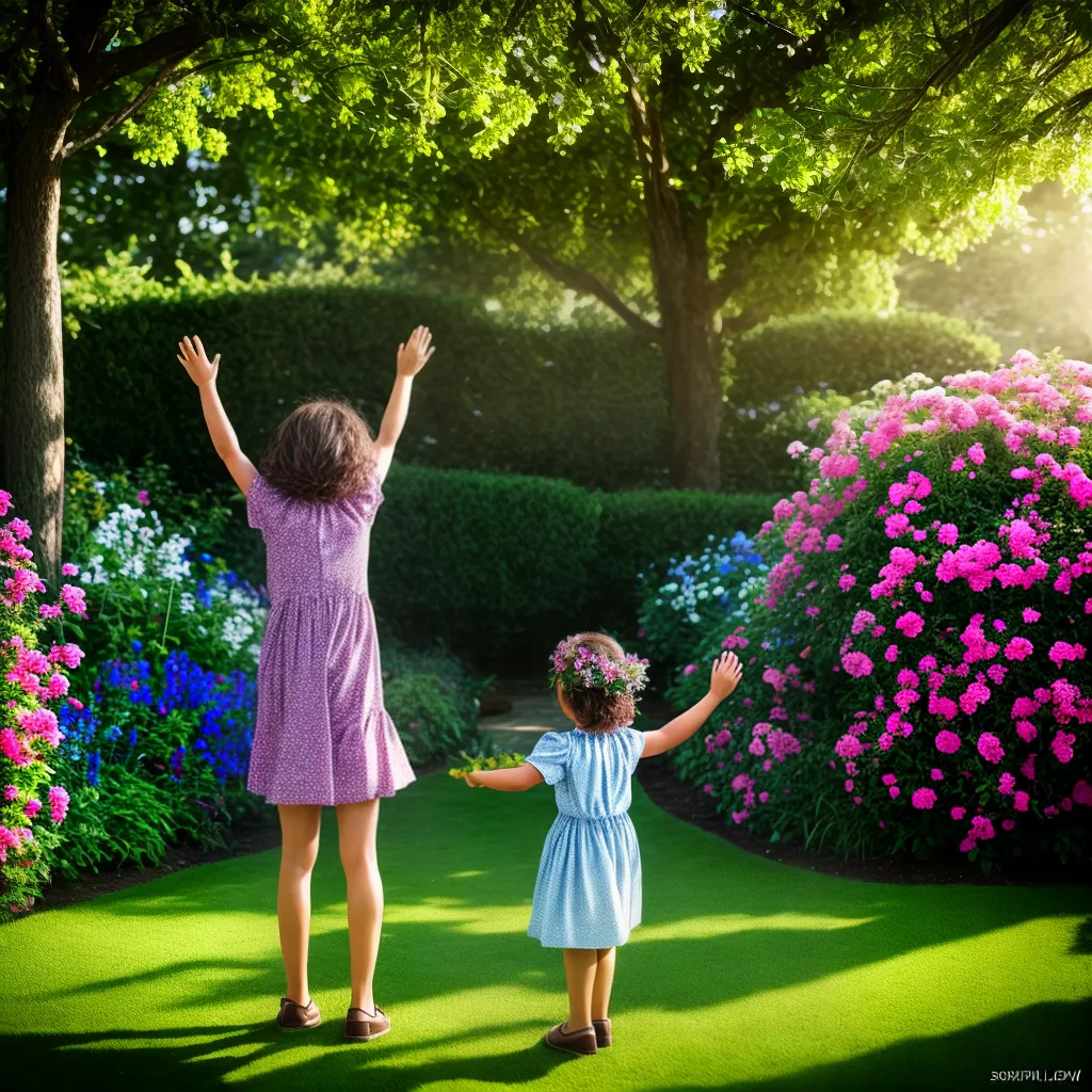 Desenvolvimento espiritual na infância: por que é importante investir no ministério infantil? 9 Fotos crianca jardim flores sol alegria